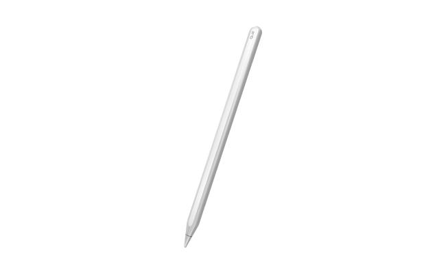 Promate Quill, Stylus Pencil for iPad with Palm Rejection, Tilt Recognition, Bluetooth v5.0, Battery Display, Magnetic Charging and Detachable Nib for iPad